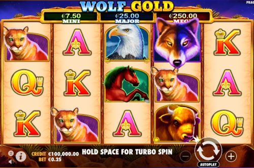 Wolf gold play